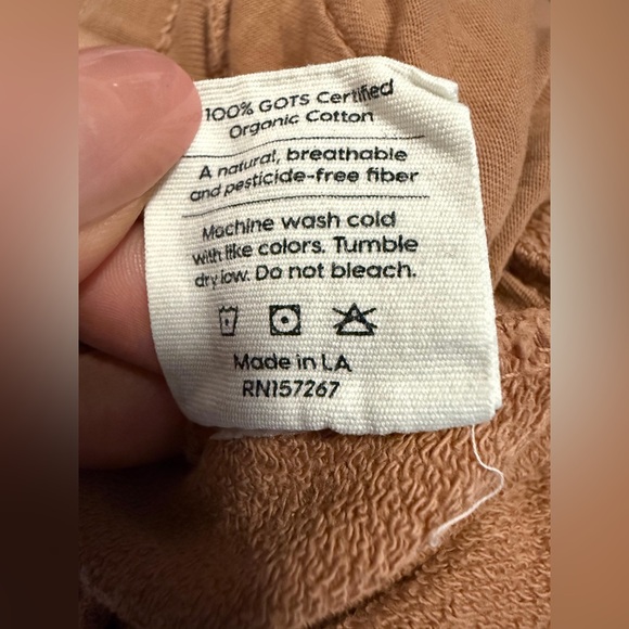 MATE The label Organic Terry Lounge Short size small - Picture 8 of 9